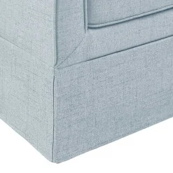 Best Kirklands Home Light Slipcover Armchair Blue