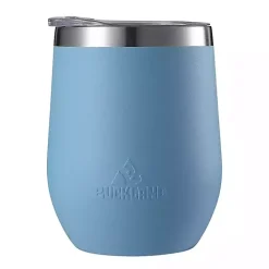 New Kirklands Home Light Stainless Steel Wine Tumbler Blue