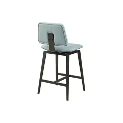Hot Kirklands Home Light Swivel Counter Stool Blue