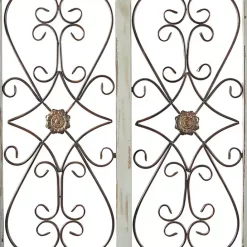 Sale Kirklands Home Light Blue Wood Arched Window Wall Plaque