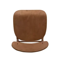 Hot Kirklands Home Light Mid-Century Modern Bar Stool Brown
