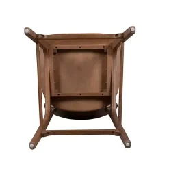 Hot Kirklands Home Light Mid-Century Modern Bar Stool Brown