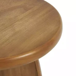 Hot Kirklands Home Light Wood Modern Accent Tables, Set of 2 Brown