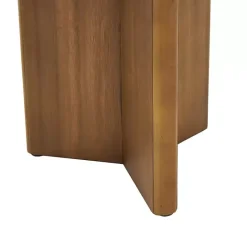 Hot Kirklands Home Light Wood Modern Accent Tables, Set of 2 Brown