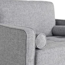 Outlet Kirklands Home Light Chelsea Accent Chair Gray