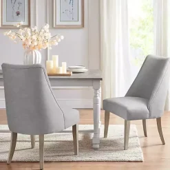 Best Kirklands Home Light Martha Stewart Dining Chairs, Set of 2 Gray