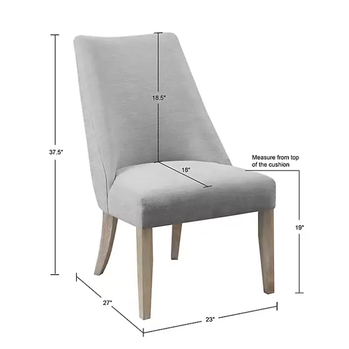 Best Kirklands Home Light Martha Stewart Dining Chairs, Set of 2 Gray