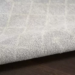 Best Kirklands Home Light Moroccan Washable Runner, 2x12 Gray