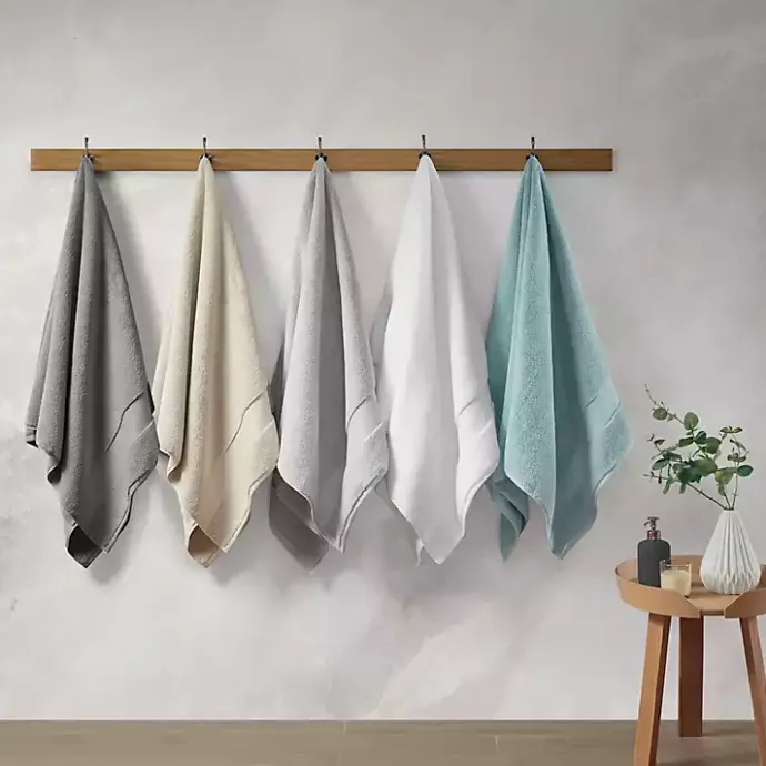 Sale Kirklands Home Light 6-pc. Cotton Bath Towel Set Gray