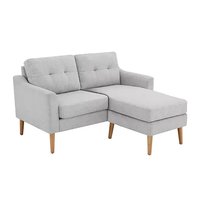 Hot Kirklands Home Light 2-pc. Loveseat & Ottoman Set Gray