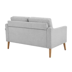 Hot Kirklands Home Light 2-pc. Loveseat & Ottoman Set Gray