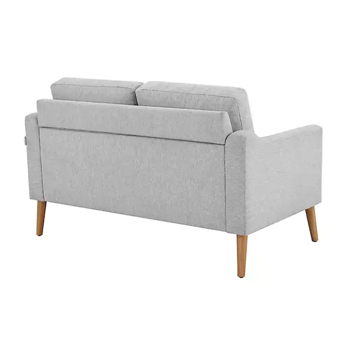 Hot Kirklands Home Light 2-pc. Loveseat & Ottoman Set Gray