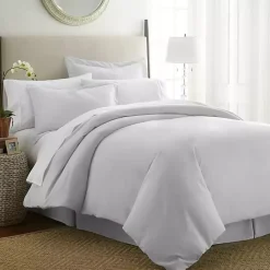 Clearance Kirklands Home Light 3-pc. Ultra Soft Twin Duvet Cover Set Gray