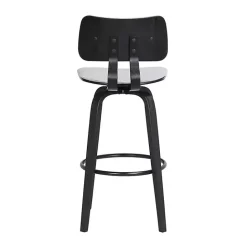 Hot Kirklands Home Light Pico Swivel Counter Stool Gray