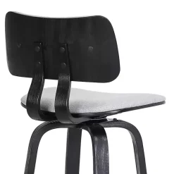 Hot Kirklands Home Light Pico Swivel Counter Stool Gray