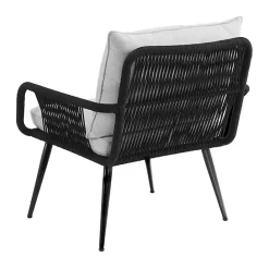 Outlet Kirklands Home Light Gray Rope Frame 2-pc. Outdoor Arm Chair Set