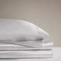 New Kirklands Home Light Satin 6-pc. King Sheet Set Gray