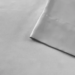 Online Kirklands Home Light Satin 6-pc. Queen Sheet Set Gray