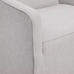 Clearance Kirklands Home Light Slipcover Dining Chair with Casters Gray