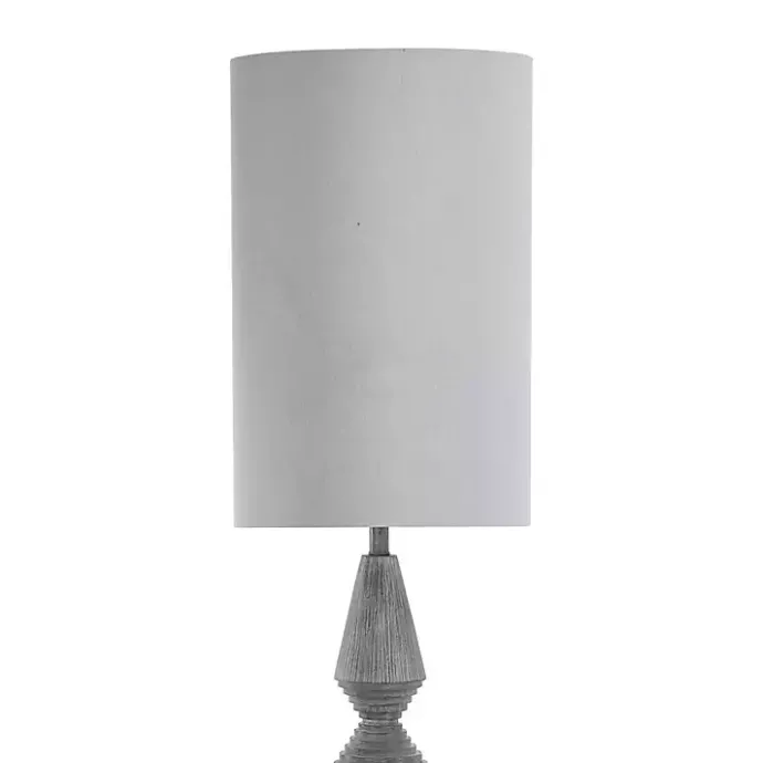Sale Kirklands Home Light Tapered Bulwell Floor Lamp Gray