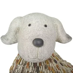 Clearance Kirklands Home Light Textured Dog Statue Gray