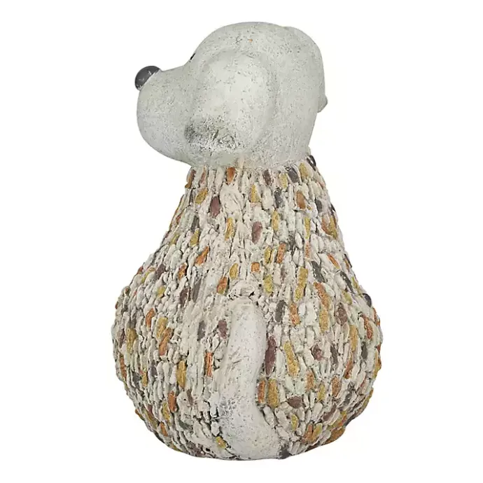 Clearance Kirklands Home Light Textured Dog Statue Gray
