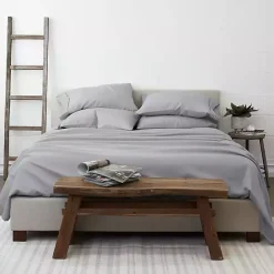 Kirklands Home Light Ultra Soft 6-pc. King Sheet Set Gray