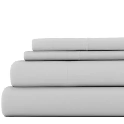 Sale Kirklands Home Light Ultra Soft 4-pc. Full Sheet Set Gray