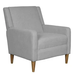 Outlet Kirklands Home Light Upholstered Juno Accent Chair Gray