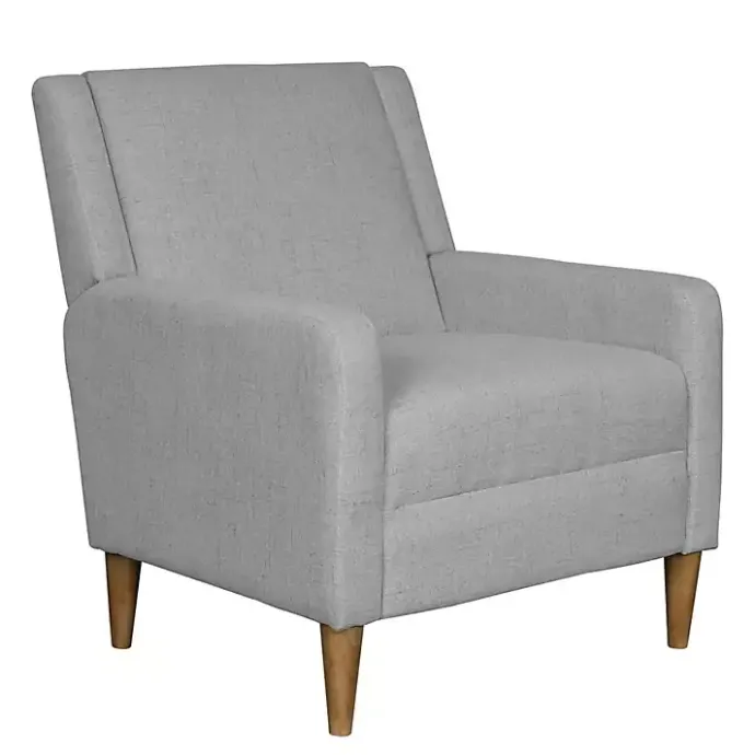 Outlet Kirklands Home Light Upholstered Juno Accent Chair Gray