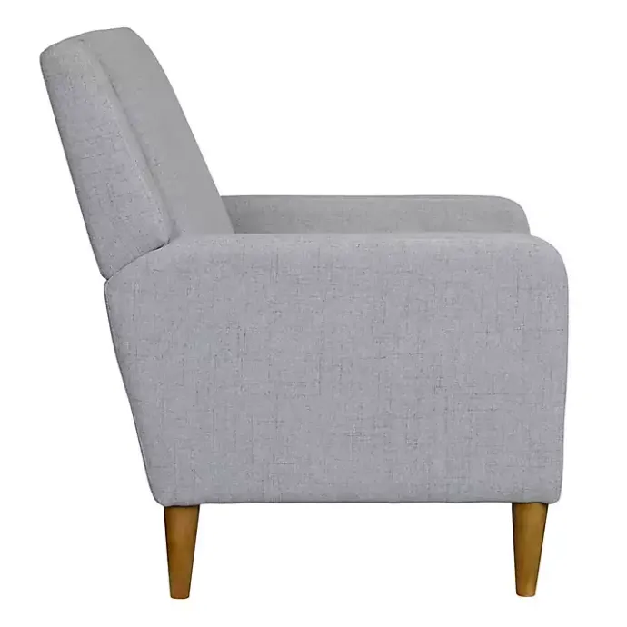 Outlet Kirklands Home Light Upholstered Juno Accent Chair Gray