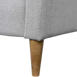 Outlet Kirklands Home Light Upholstered Juno Accent Chair Gray