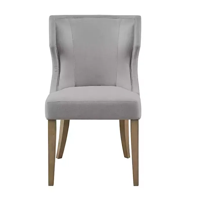 Sale Kirklands Home Light Wingback Dining Chair Gray