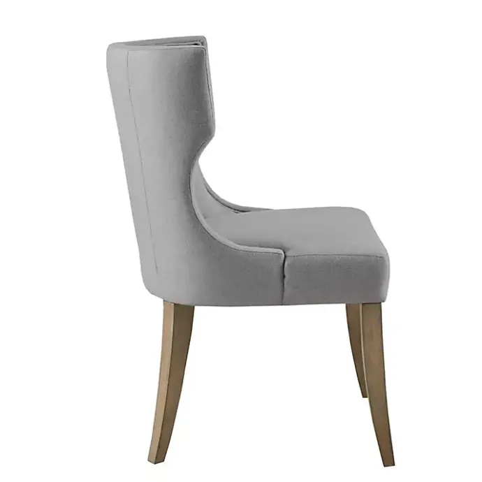 Sale Kirklands Home Light Wingback Dining Chair Gray