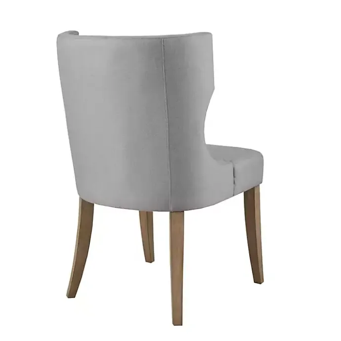 Sale Kirklands Home Light Wingback Dining Chair Gray