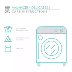 Best Kirklands Home Light Linen Lace Curtain Valance Ivory