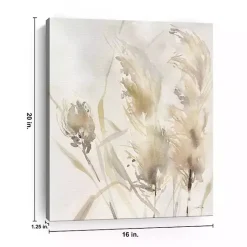 Best Kirklands Home Light Pampas Grasses Canvas Art Print, 16x20 in.