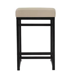 Sale Kirklands Home Light Upholstered Counter Stool Tan