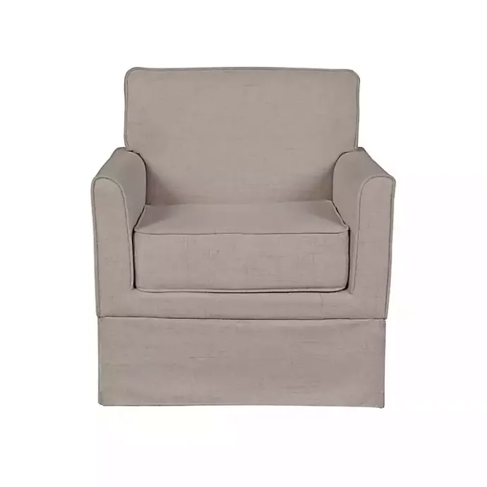Sale Kirklands Home Light Taupe Slipcover Armchair Tan