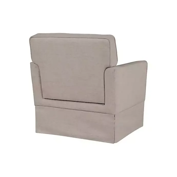 Sale Kirklands Home Light Taupe Slipcover Armchair Tan