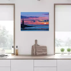 Clearance Kirklands Home Lighthouse Coastal Canvas Art Print Multi