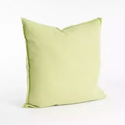 Best Kirklands Home Lime Fringed Edge Pillow Green
