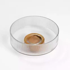 Online Kirklands Home Linear Glass Serving Bowl