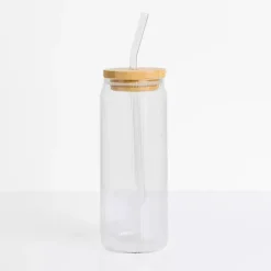 Sale Kirklands Home Linear Ribbed Glass Tumbler Clear