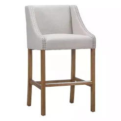 Online Kirklands Home Linen Castaic Barstool Tan