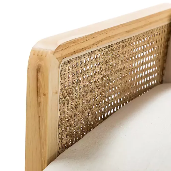 Hot Kirklands Home Linen Upholstered Accent Chair Ivory