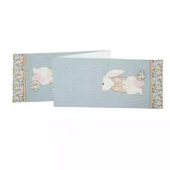 Clearance Kirklands Home Little Bunny Table Runner Blue