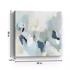 Best Kirklands Home Little Talks II Giclee Canvas Art Print, 30x30 in. Blue