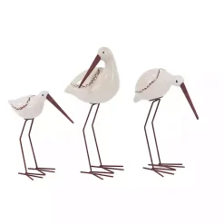 Online Kirklands Home Long Beak Stoneware Bird Figurines, Set of 3 White