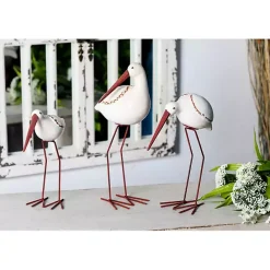 Online Kirklands Home Long Beak Stoneware Bird Figurines, Set of 3 White